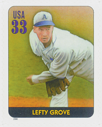 2000 33¢ Legends of Baseball: Lefty Grove