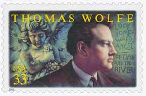 2000 33¢ Literary Arts: Thomas Wolfe stamp