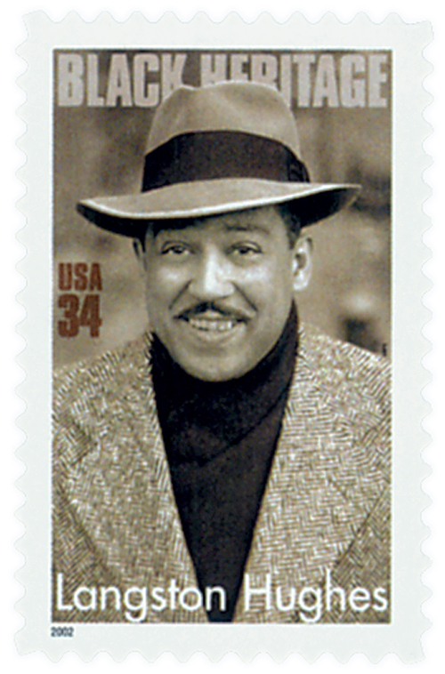 2002 Langston Hughes stamp