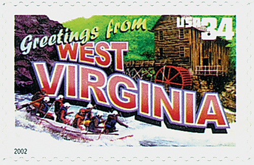 20c West Virginia State Bird and Flower Stamps .. Vintage Unused US Postage  Stamps .. Pack of 5 – treasurefoxstamps