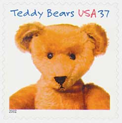 2002 Ideal Teddy Bear stamp