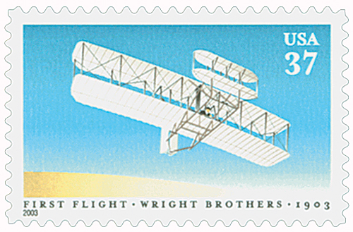 2003 37¢ First Flight of the Wright Brothers