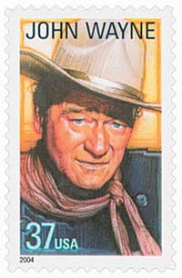 2004 37¢ Legends of Hollywood: John Wayne stamp
