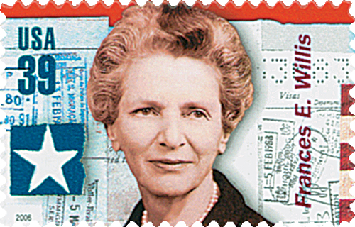 2006 Frances E. Willis stamp