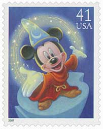 2007 Mickey Mouse stamp