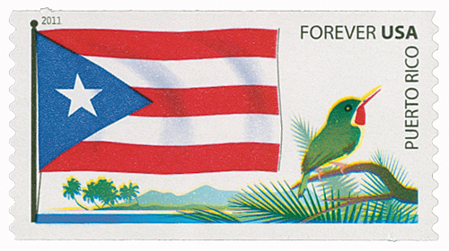 2011 44¢ Puerto Rico Flags of Our Nation 