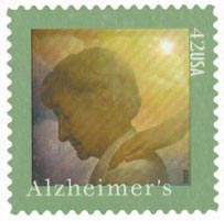 2008 42¢ Alzheimer's Awareness stamp