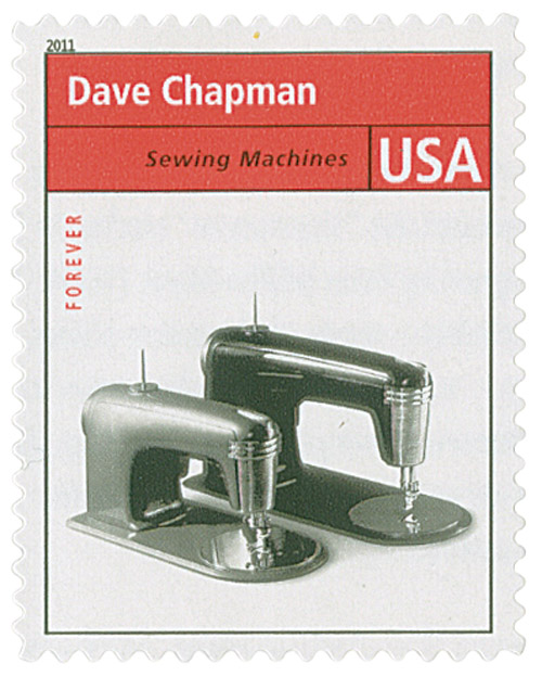 2011 Sewing Machines stamp
