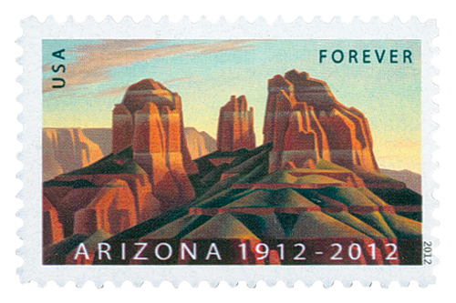 2012 Arizona stamp