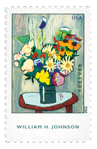 2012 William H. Johnson stamp