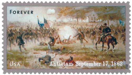 2012 Battle of Antietam stamp 