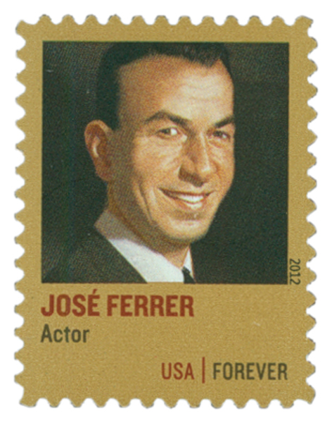 2012 45¢ José Ferrer stamp