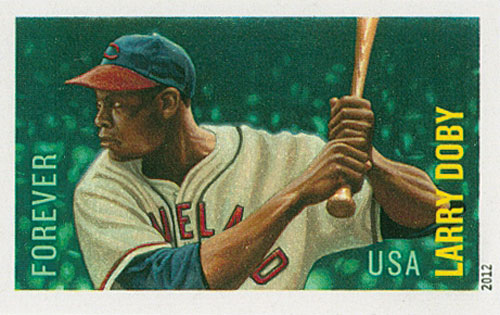 2012 45¢ Larry Dobby Imperforate stamp