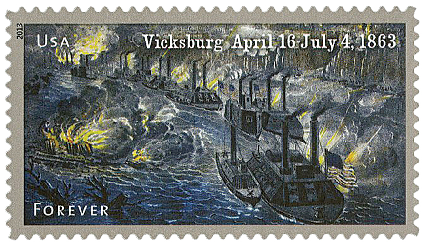  2013 Battle of Vicksburg stamp