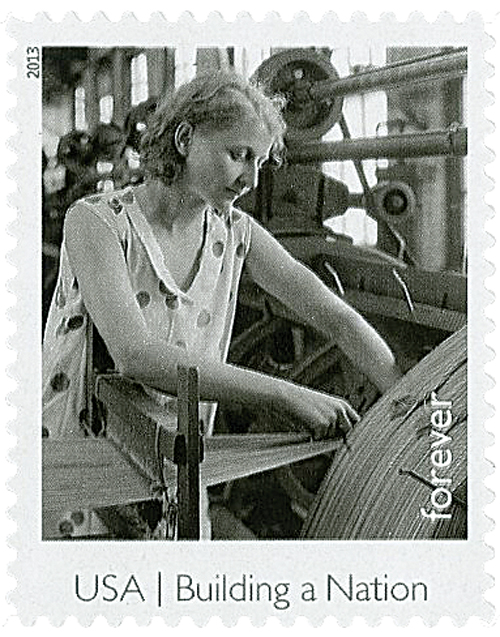2013 Textile Worker stamp