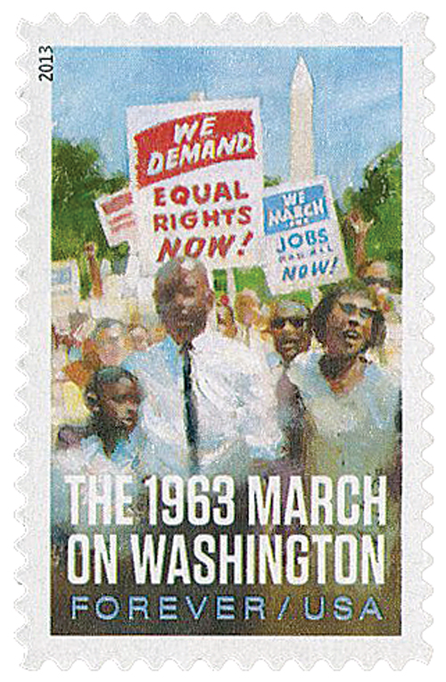 2013 1963 March on Washington stamp
