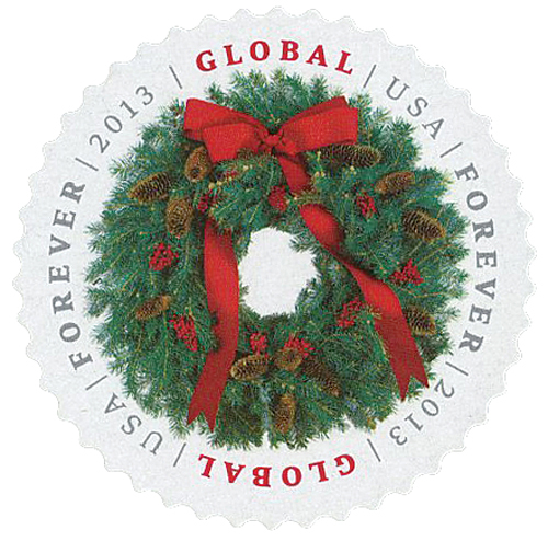 USPS Winter Berries Forever Stamps - Sheet of 20 Postage Stamps