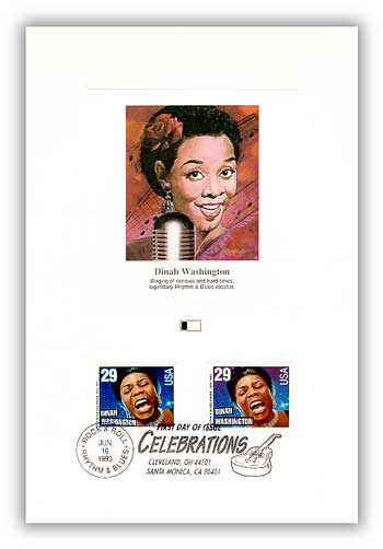 1993 Dinah Washington Proofcard