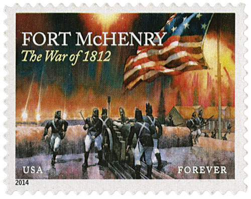 U.S. #4921 was issued for the 200th anniversary of the battle.