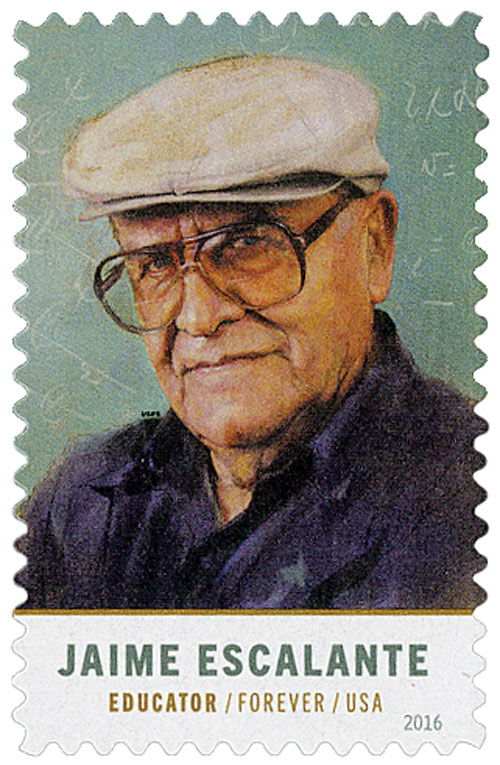 2016 47¢ Jaime Escalante stamp