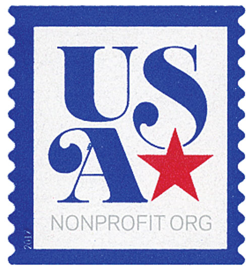 2017 5¢ USA and Star, nonprofit