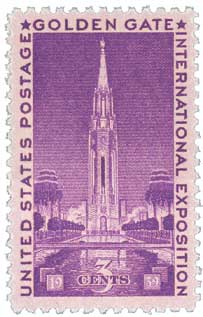 1939 Golden Gate Expo stamp