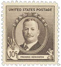 1940 10Â¢ Frederic Remington