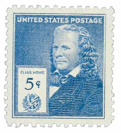 1940 Elias Howe stamp