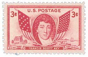 1948 3¢ Francis Scott Key