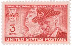 1949 3Â¢ Grand Army of the Republic stamp