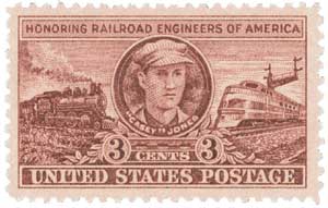 U.S. #993 was issued to honor the role of railroad engineers in building America.