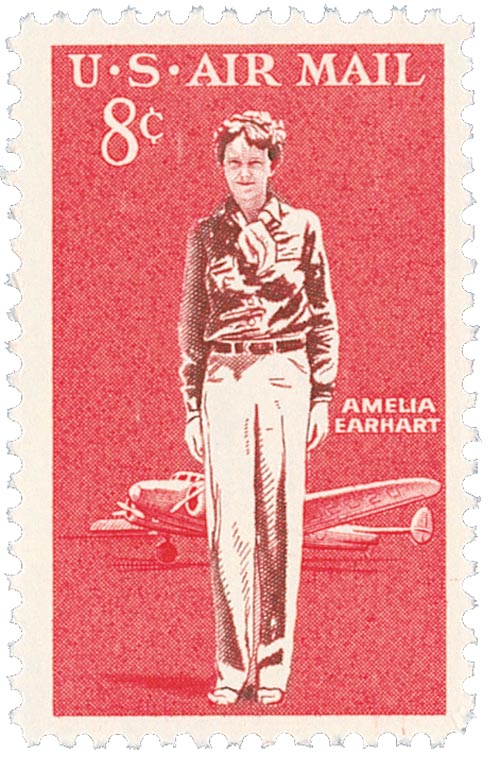 1963 8¢ Amelia Earhart
