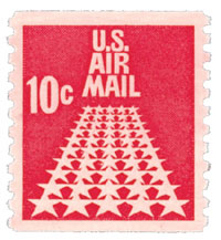 1968 10¢ 50-Star Runway Coil Stamp