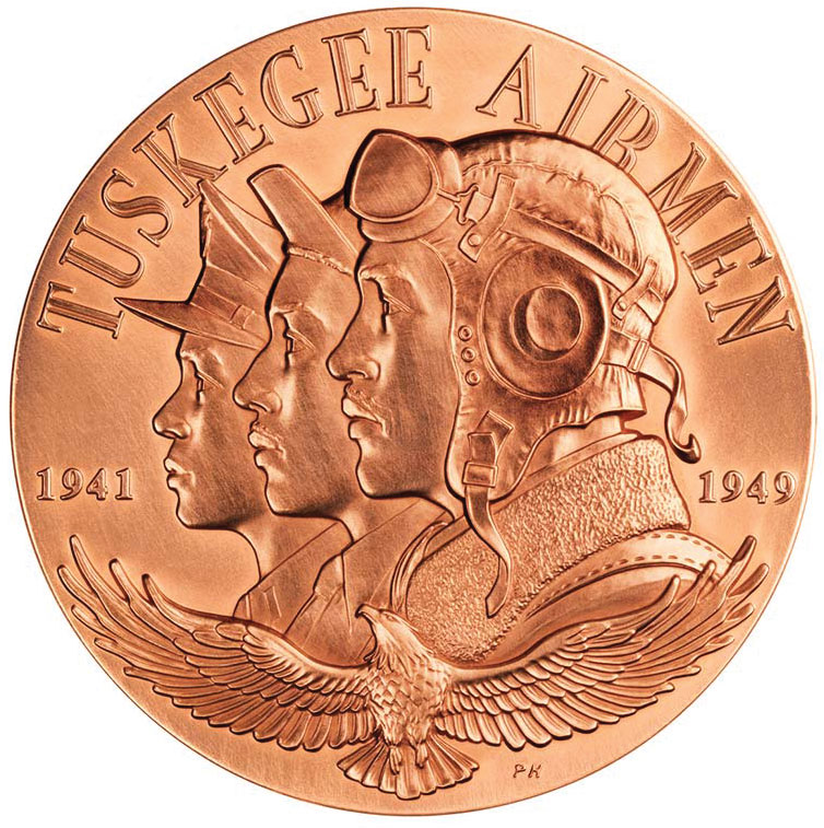 Tuskegee Airmen bronze medal