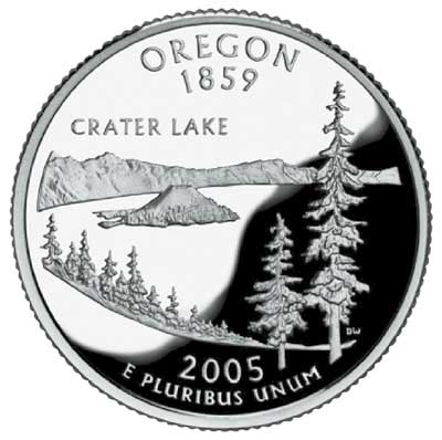 2005 Oregon state quarter