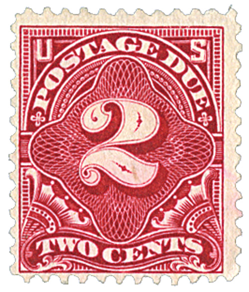 1894 Postage Due stamp