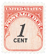 Two-color Postage Due from 1959