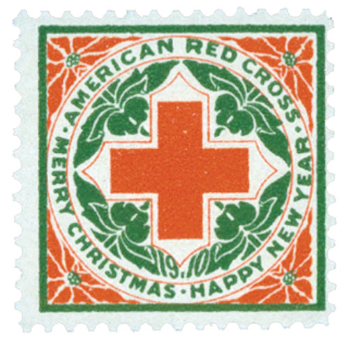 1910 American Red Cross Christmas Seal