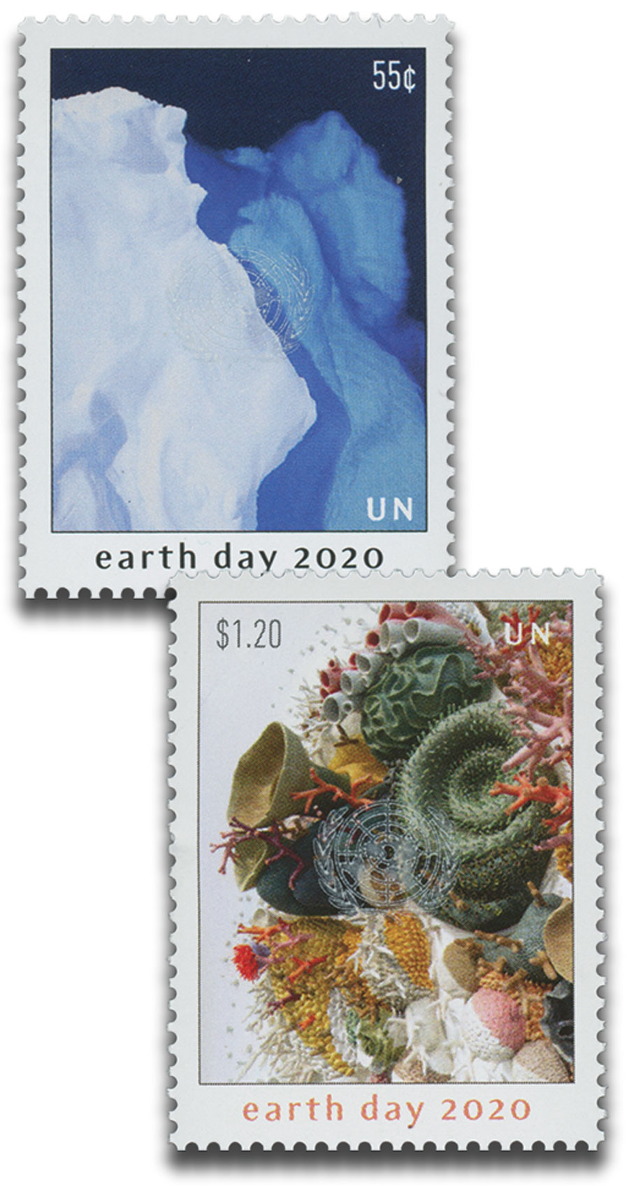 2020 55c & $1.20 Earth Day